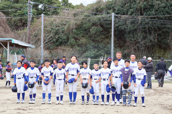 連盟旗初戦　vs木花少年野球クラブ